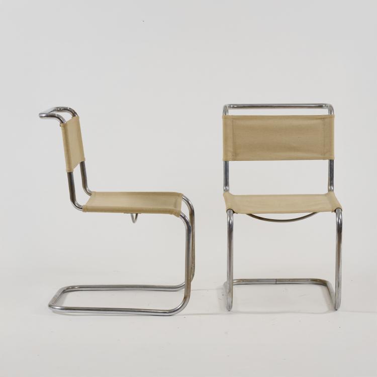 Bild 2 zu Objekt, Two chairs 'S 33', 1926, Mart Stam, Thonet, Frankenberg, 181A 166