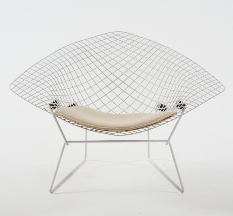 Bild 1 zu Objekt, Sessel 'Diamond' - '422', 1952, Harry Bertoia, Knoll International, New York, 181A 283
