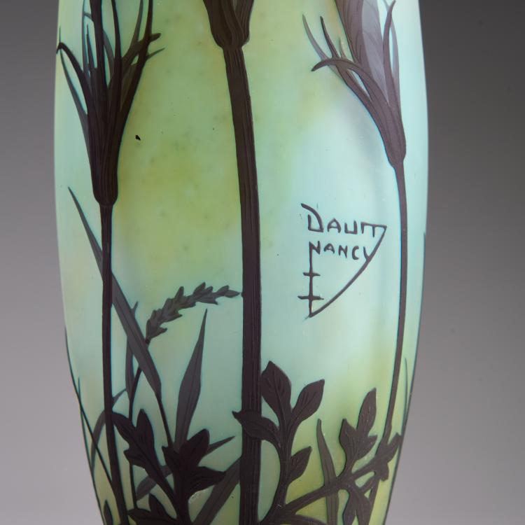 Bild 2 zu Objekt, Vase 'An&eacute;mones Pulsatilles', 1913, Daum Fr&egrave;res, Nancy, 180A 26