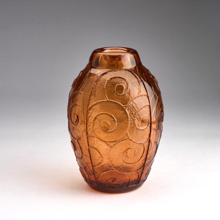 Hauptbild zu Objekt, Vase, um 1930, Schneider, Epinay-sur-Seine, 180A 106
