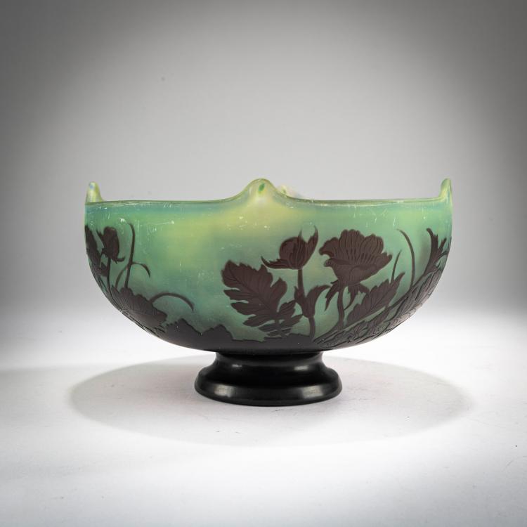 Bild 1 zu Objekt, Schale 'Renoncules', 1908-20, Gall&eacute;, Nancy, 180A 58