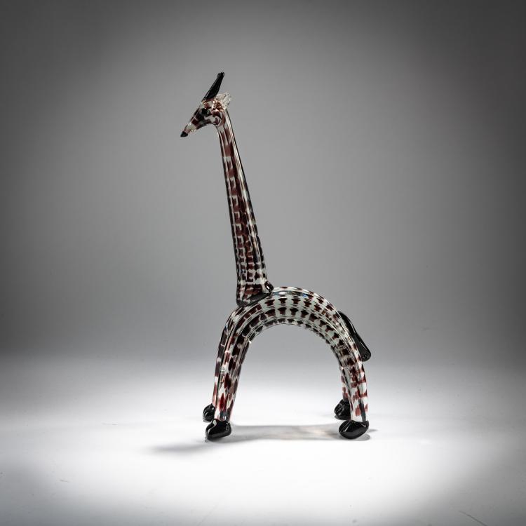 Hauptbild zu Objekt, 'Giraffa', 1928, Ercole Barovier, Vetreria Artistica Barovier & C., Murano, 181B 549