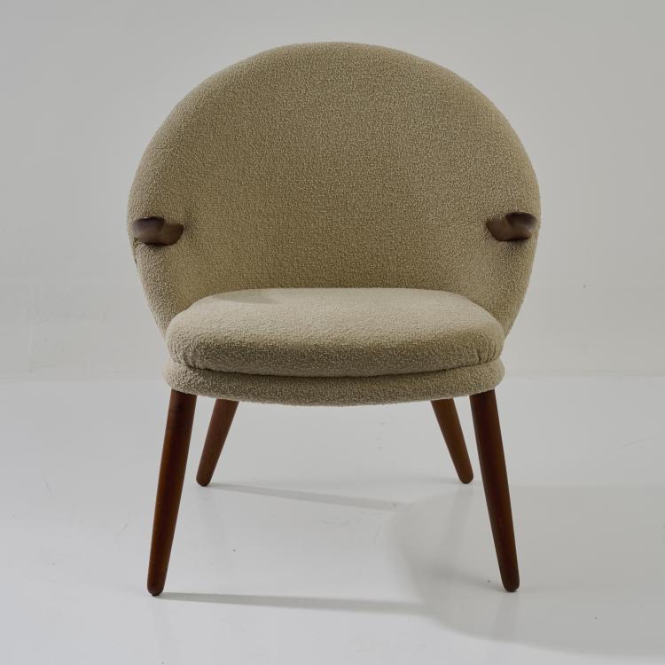 Bild 1 zu Objekt, Armlehnsessel 'Penguin', 'GM 18',  um 1960, Kurt Olsen,Svend Aage Eriksen, Glostrup M&oslash;belfabrik, D&auml;nemark, 181A 288