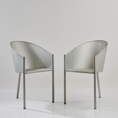 Two armchairs 'Costes', 1982 (design)