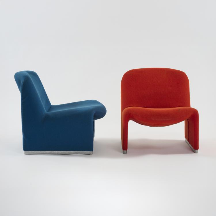 Bild 1 zu Objekt, Two 'Alky' armchairs, 1969 (design), Giancarlo Piretti, Artifort, Schijndel, 181A 224