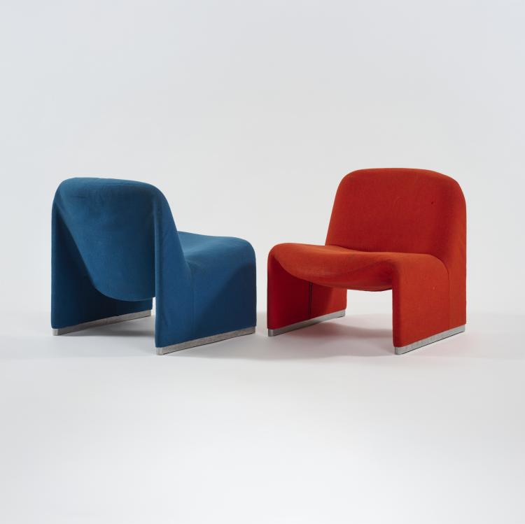 Bild 2 zu Objekt, Two 'Alky' armchairs, 1969 (design), Giancarlo Piretti, Artifort, Schijndel, 181A 224