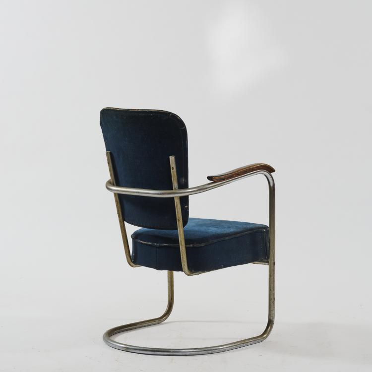 Bild 2 zu Objekt, Armchair '2154', c. 1935 (design), Paul Schuitema (attributed), Fana Metaal / D3, Rotterdam, 181A 194