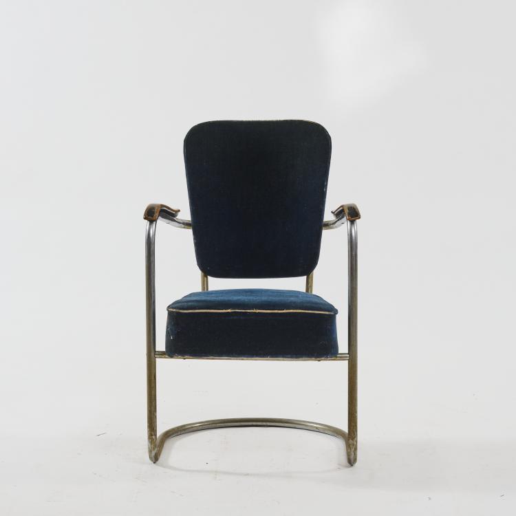 Bild 3 zu Objekt, Armchair '2154', c. 1935 (design), Paul Schuitema (attributed), Fana Metaal / D3, Rotterdam, 181A 194