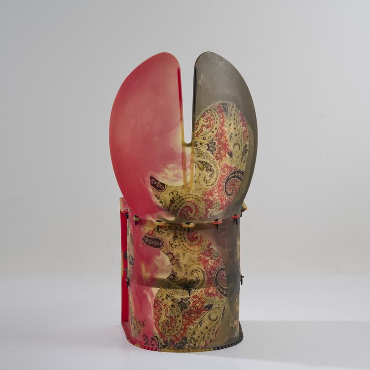 Bild 7 zu Objekt, 'Nobody's chair' from the 'Nobody's perfect' series, 2003, Gaetano Pesce, Zerodisegno, San Giuliano Vecchio; Etro, Mailand / Milan, 180B 527