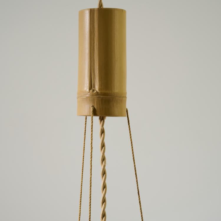 Bild 7 zu Objekt, Ceiling light 'Ju-Yon' from the 'Uchiwa' series, 1973, Ingo Maurer, Design M, Maurer, Ingo, M&uuml;nchen / Munich, 180B 452