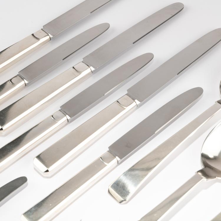 Bild 2 zu Objekt, 79-piece cutlery set, c. 1930, Gebhard Duve, Bahner, Franz, D&uuml;sseldorf, 180B 421