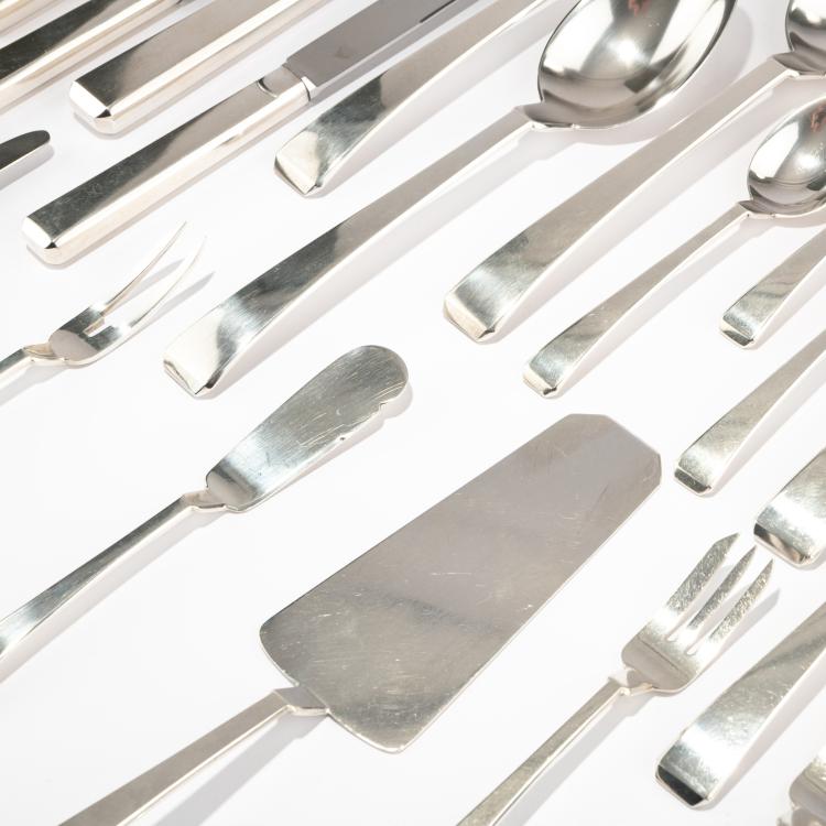 Bild 4 zu Objekt, 79-piece cutlery set, c. 1930, Gebhard Duve, Bahner, Franz, D&uuml;sseldorf, 180B 421