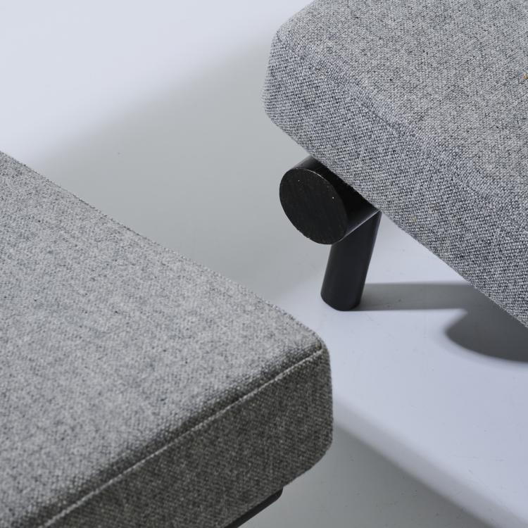 Bild 8 zu Objekt, Two armchairs 'La Cachette', c. 1968, Charlotte Perriand (attributed), Frankreich / France, 180B 543