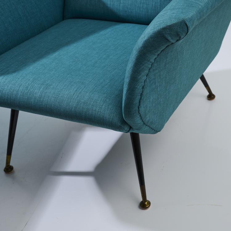 Bild 4 zu Objekt, Two armchairs, c. 1960, Gigi Radice, Minotti, Meda, 180B 492