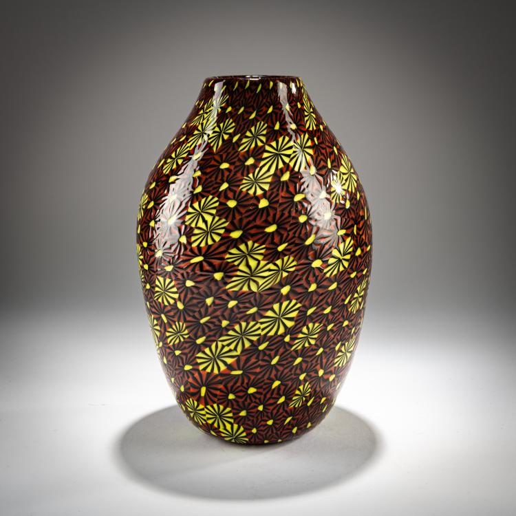 Hauptbild zu Objekt, 'Kiku Murrine' vase, 1964, Ermanno Toso, Toso, Fratelli, Murano, 181B 674