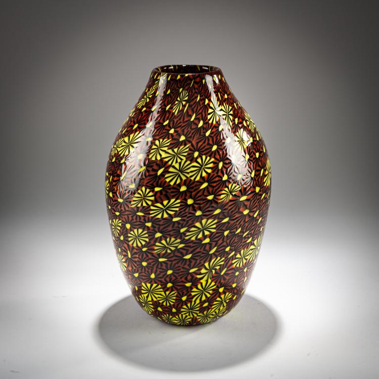 Bild 1 zu Objekt, 'Kiku Murrine' vase, 1964, Ermanno Toso, Toso, Fratelli, Murano, 181B 674