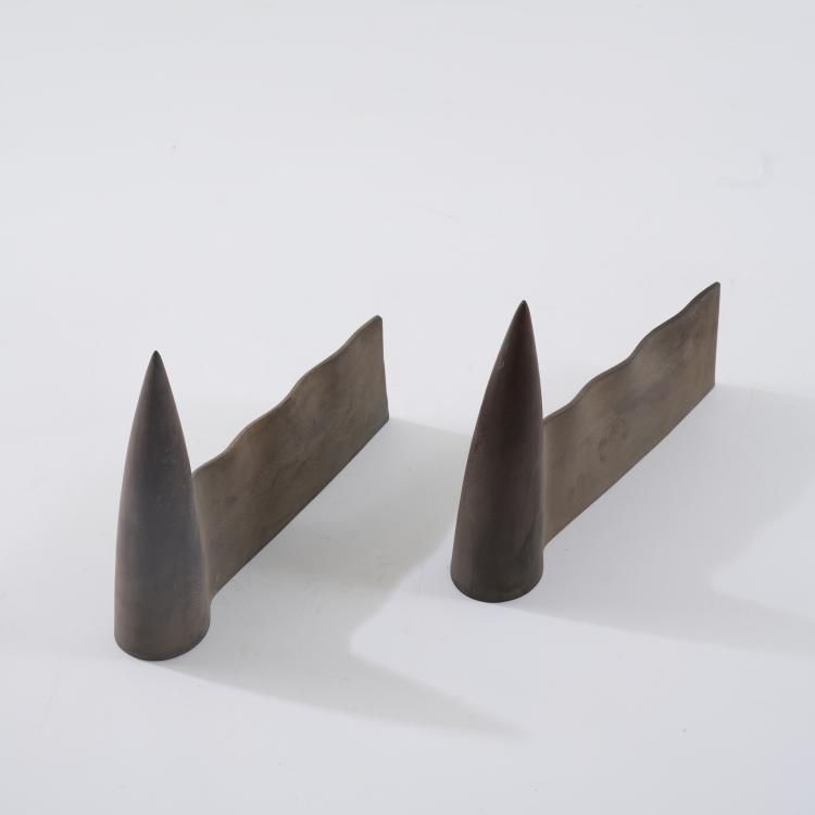 Bild 1 zu Objekt, Two andirons 'Tito Lucifer', 1986/87, Philippe Starck, O.W.O, Montfort-l'Amaury, 181A 474