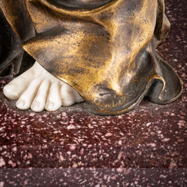 Bild 4 zu Objekt, Chryselephantine figure 'La Nature se d&eacute;voilant &agrave; la Science', 1889, Louis-Ernest Barrias, Susse Fr&egrave;res, Paris, 