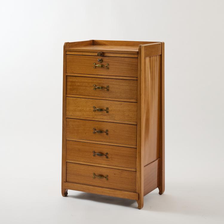 Hauptbild zu Objekt, Men's chest of drawers from the furnishing series II, 1905, Richard Riemerschmid, Dresdener Werkst&auml;tten, Hellerau, 182A 315