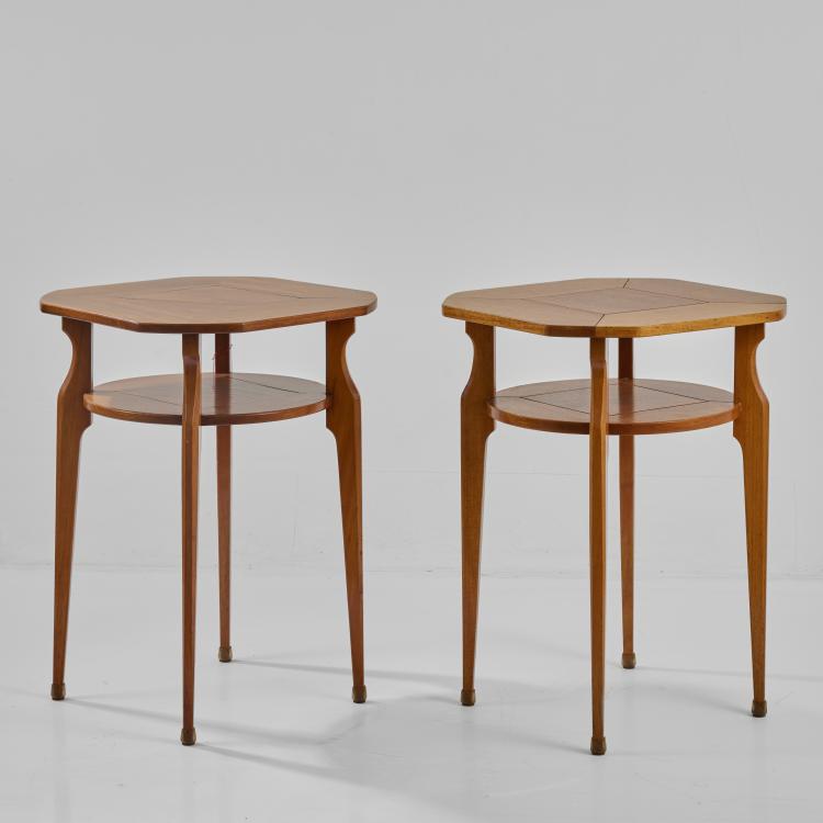 Hauptbild zu Objekt, Two tea tables 'Setting III', c. 1908, Richard Riemerschmid, Dresdener Werkst&auml;tten, Hellerau, 182A 316