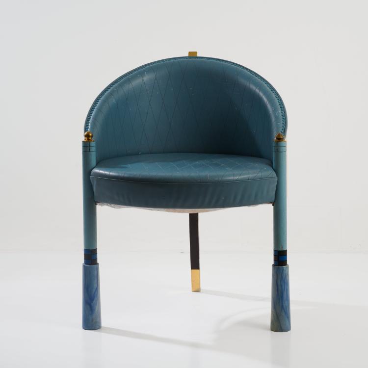 Bild 1 zu Objekt, Frankfurt Chair 'F3', 1985 (design), Norbert Berghof,Michael Landes,Wolfgang Rang, Draenert, Immenstaad, 181A 464