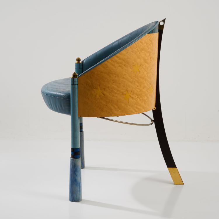 Bild 2 zu Objekt, Frankfurt Chair 'F3', 1985 (design), Norbert Berghof,Michael Landes,Wolfgang Rang, Draenert, Immenstaad, 181A 464