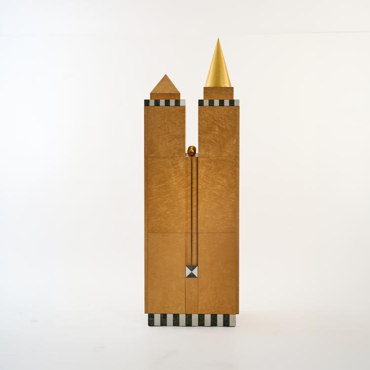Bild 3 zu Objekt, Schreibsekret&auml;r 'Frankfurter Hochhausschrank F1', 1985/86 (Entwurf), Norbert Berghof,Michael Landes,Wolfgang Rang, Draenert, Immenstaad, 181A 465