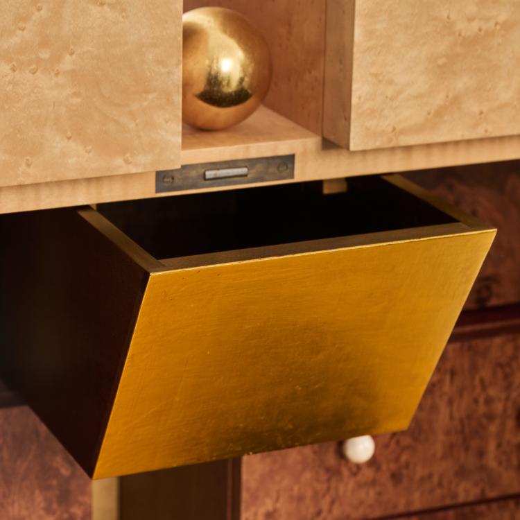 Bild 7 zu Objekt, Schreibsekret&auml;r 'Frankfurter Hochhausschrank F1', 1985/86 (Entwurf), Norbert Berghof,Michael Landes,Wolfgang Rang, Draenert, Immenstaad, 181A 465