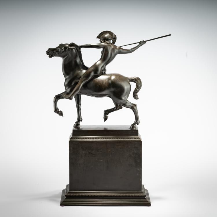 Bild 4 zu Objekt, Sculpture 'Riding Amazon', 1897/98 (cast 1903), Franz von Stuck, C. Leyrer, Munich (cast), 181C 720