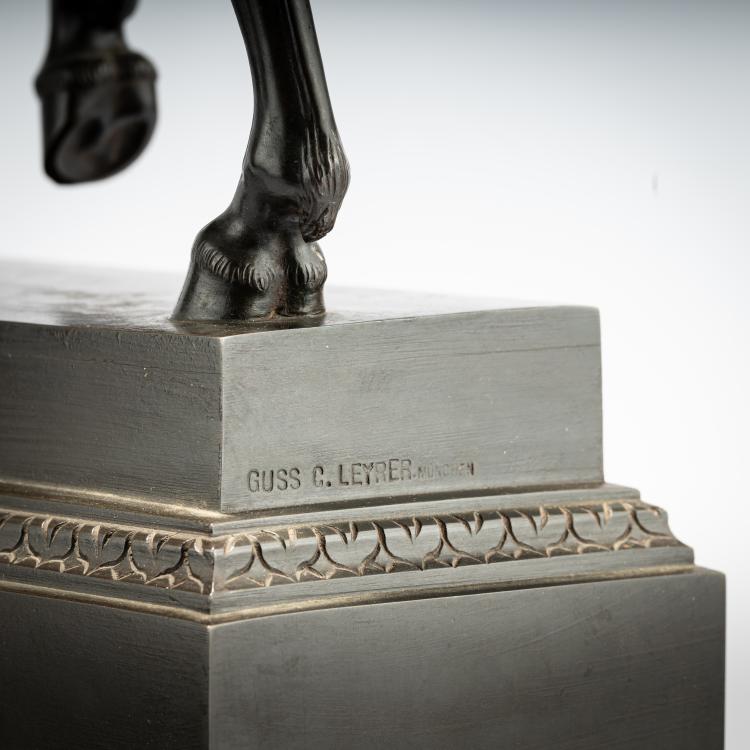 Bild 8 zu Objekt, Sculpture 'Riding Amazon', 1897/98 (cast 1903), Franz von Stuck, C. Leyrer, Munich (cast), 181C 720