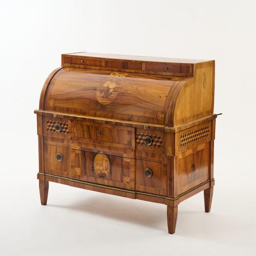 Neoclassical cylinder office, late 18th century