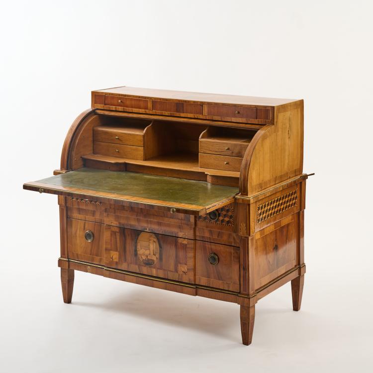 Bild 3 zu Objekt, Neoclassical cylinder office, late 18th century, Rheinland (wohl) / Rhineland (presumably), 182A 300