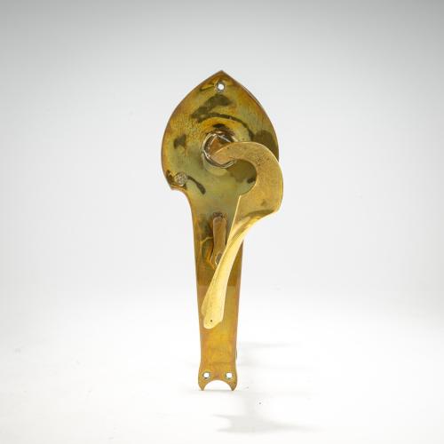 Seven pairs of door handles and one bathroom lock, 1901
