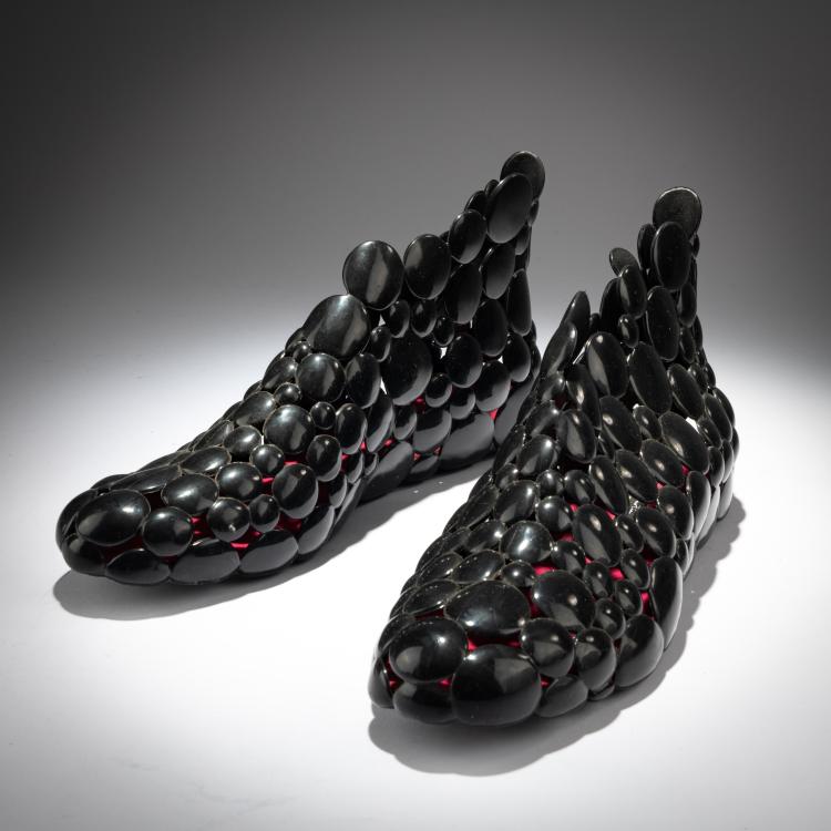 Bild 2 zu Objekt, Paar Schuhe 'Fontessa', 2010, Gaetano Pesce, Melissa, Brasilien / Brasil, 181A 156