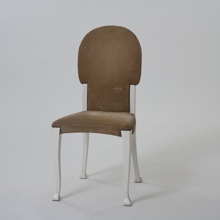 Bild 1 zu Objekt, Chair from the dining room of Else von Guaita-Lampe, 1906, Henry van de Velde, Scheidemantel, Weimar, 180B 404