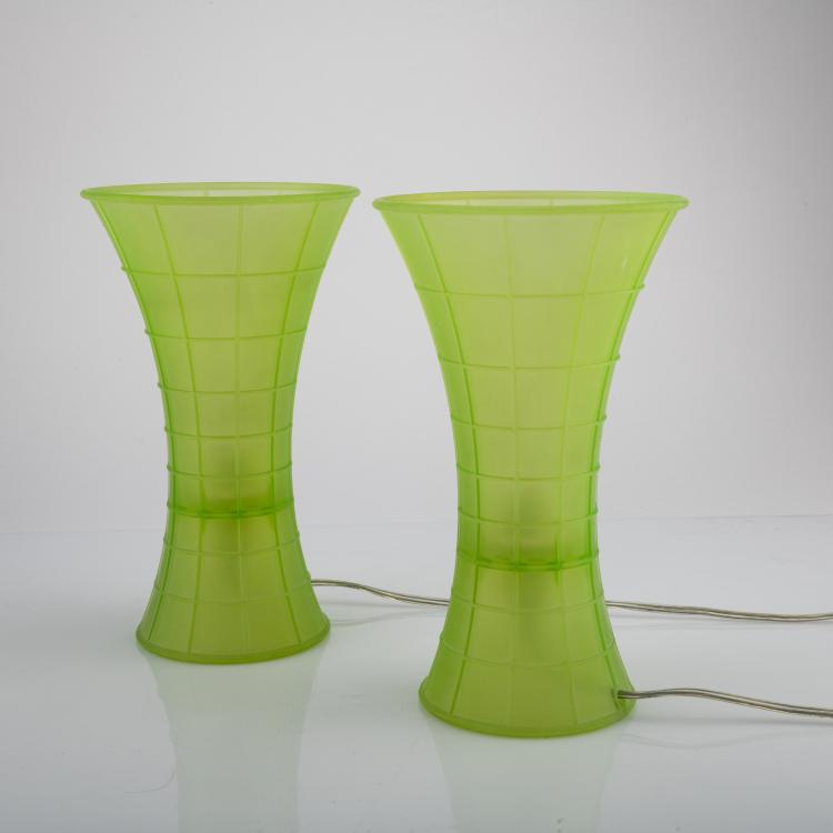 Bild 1 zu Objekt, Two table lights 'D58 - Birzi', 2004, Carlo Forcolini,Giancarlo Fassina, Luceplan, Mailand / Milan, 181A 516