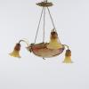 Ceiling light with dragonflies, c. 1910
