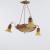 Ceiling light with dragonflies, c. 1910