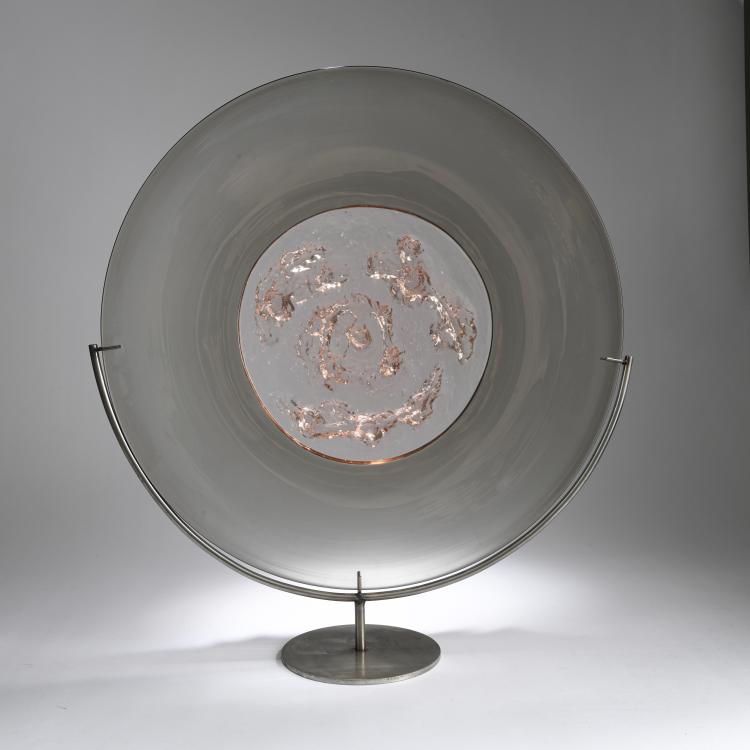 Hauptbild zu Objekt, Decorative plate 'Piatto di Tapio', 1970, Tapio Wirkkala, Venini, Murano, 181B 702