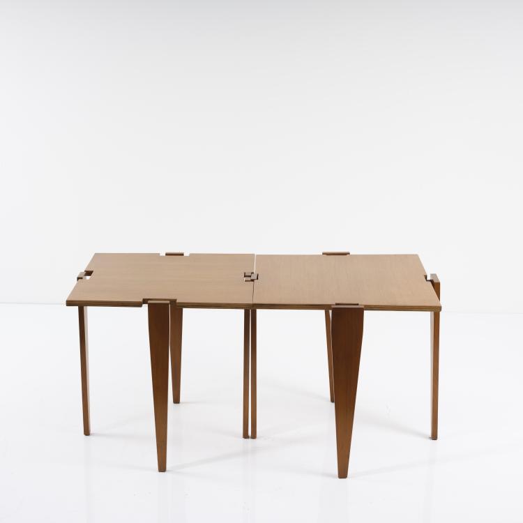 Bild 5 zu Objekt, Two 'Modular' side tables, 1957, Angelo Ostuni,Renato Forti, Sala, Pietro; Vertrieb: Frangi, Mailand / Milan, 181A 315