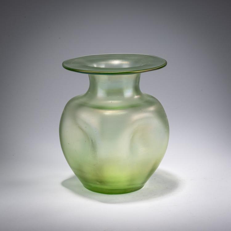 Hauptbild zu Objekt, Vase 'Creta glatt', 1898, L&ouml;tz Wwe., Klosterm&uuml;hle / Loetz, Klastersky Mlyn, 182A 200