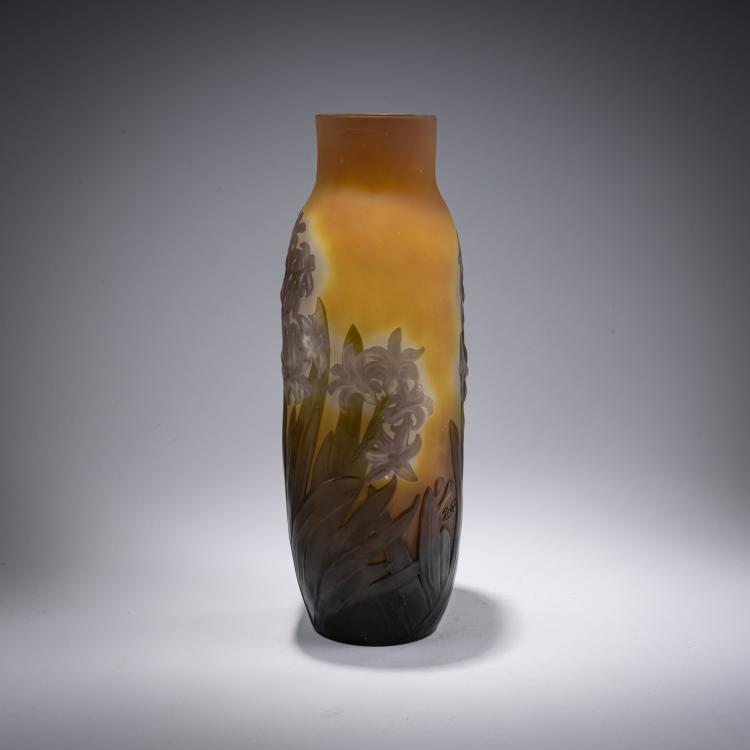 Bild 2 zu Objekt, Hohe 'Souffl&eacute;'-Vase 'Jacinthes', 1925-36, Gall&eacute;, Nancy, 182A 134