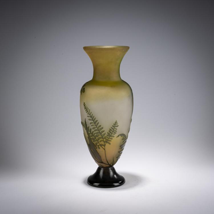 Bild 1 zu Objekt, 'Foug&egrave;res' Vase, 1905-08, Gall&eacute;, Nancy, 182A 96
