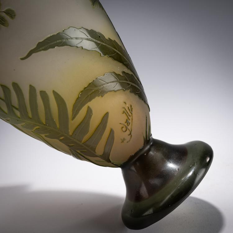 Bild 3 zu Objekt, 'Foug&egrave;res' Vase, 1905-08, Gall&eacute;, Nancy, 182A 96