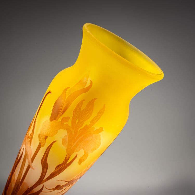 Bild 4 zu Objekt, Goblet vase 'N&eacute;nuphars et libellule', 1908-20, Gall&eacute;, Nancy, 182A 109