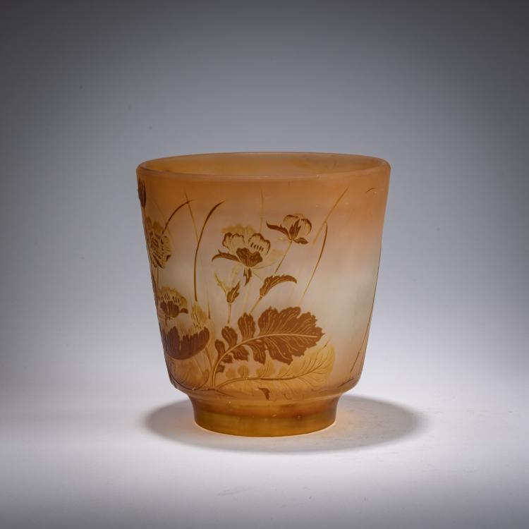 Bild 1 zu Objekt, Vase 'Renoncules', 1908-20, Gall&eacute;, Nancy, 182A 111