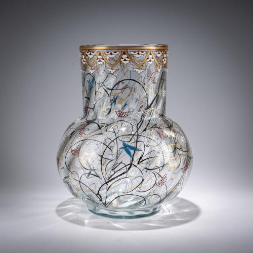 Huge Vase 'Herbes et Papillons', c. 1879