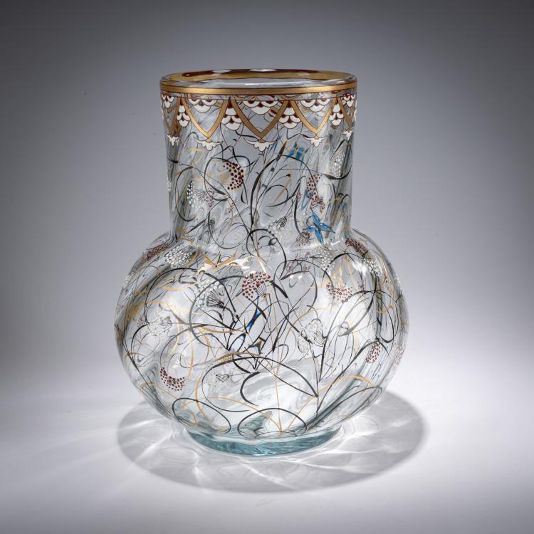 Bild 2 zu Objekt, Huge Vase 'Herbes et Papillons', c. 1879, Emile Gall&eacute;, Gall&eacute;, Nancy, 182A 81