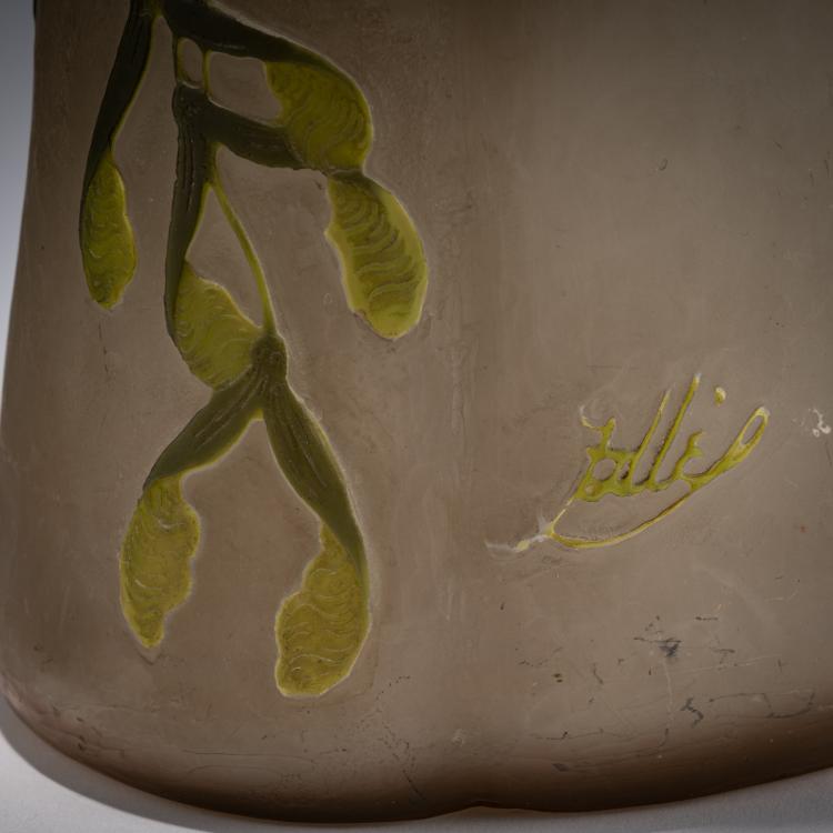 Bild 4 zu Objekt, Jar '&Eacute;rable &agrave; feuilles de fr&ecirc;ne', presumably 1905-08, Gall&eacute;, Nancy, 182A 98
