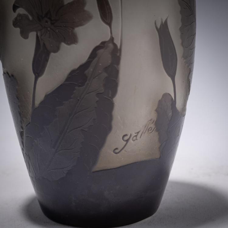 Bild 3 zu Objekt, 'G&eacute;ranium' Vase, 1908-20, Gall&eacute;, Nancy, 182A 113